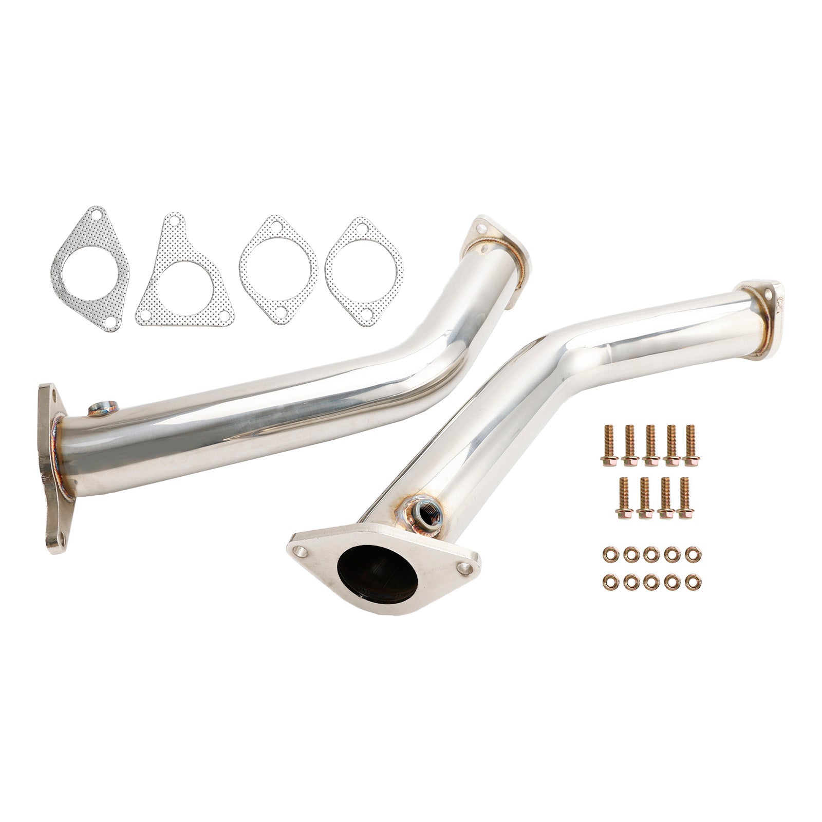 Exhaust Racing Downpipe For Infiniti Q60 / Q50 VR30 Stainless Steel