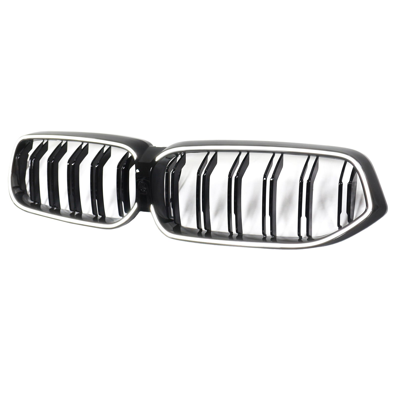 2020-2025 BMW 6 Series G32 Double Slat Black Front Kidney Grill Grille