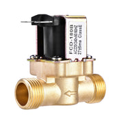 1/2" AC 220V Normally Closed Brass Electric Solenoid Valve For Water Control