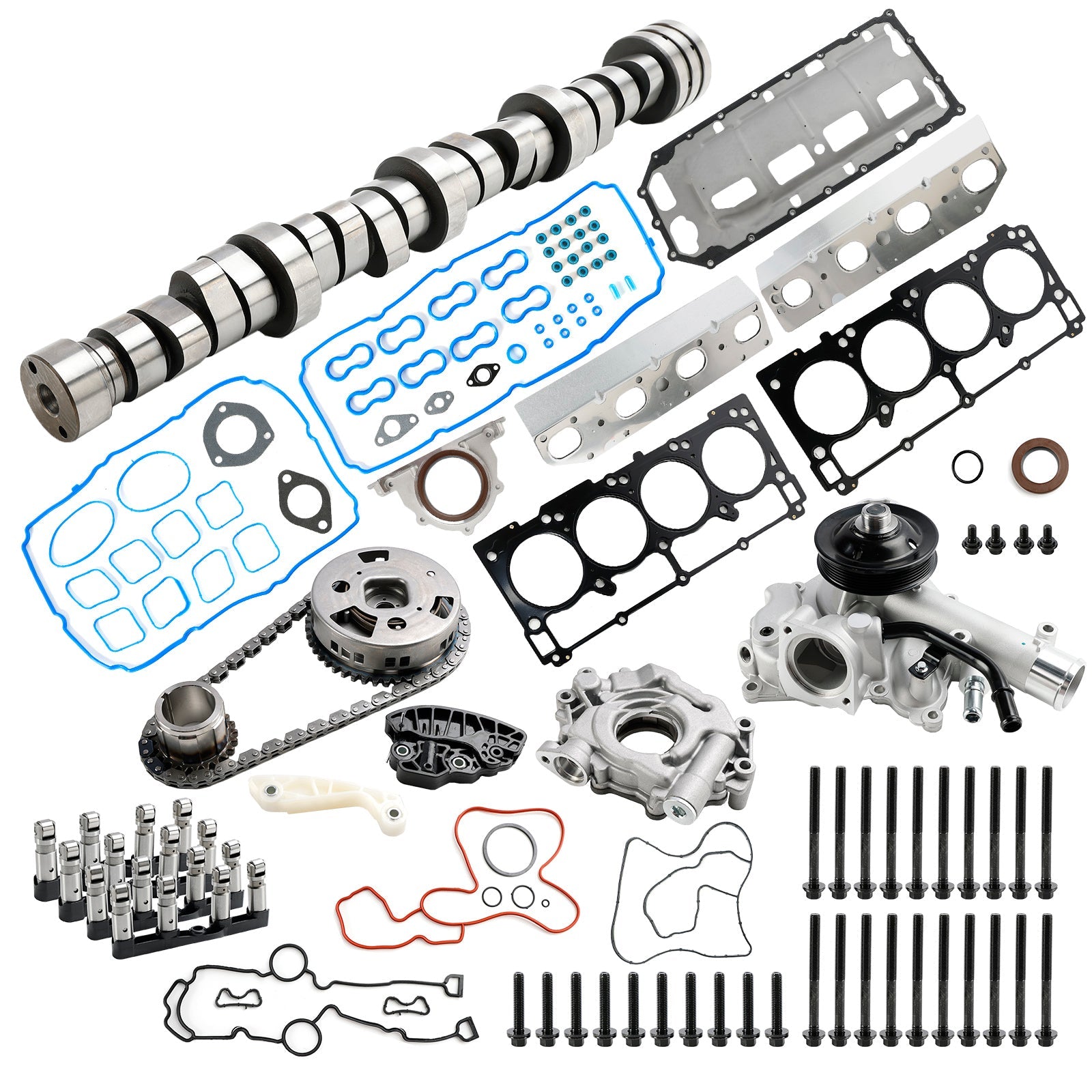 2019 Ram 1500 Classic SLT 5.7L V8 VIN: T MDS Lifters Kit Timing Chain Kit Camshaft Kit 53021726AD