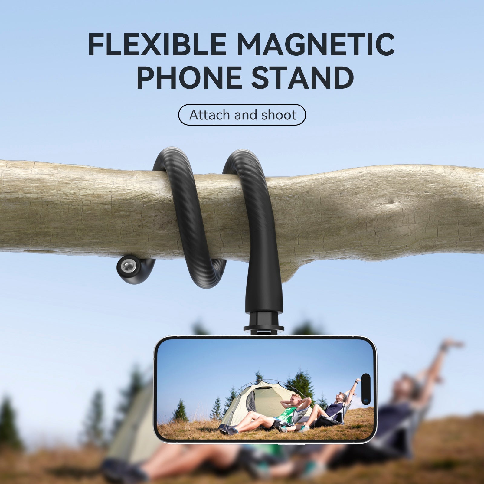 Flexible Magnetic Suction Quick Disassembly Holder Camera Winding Fixed Bracket