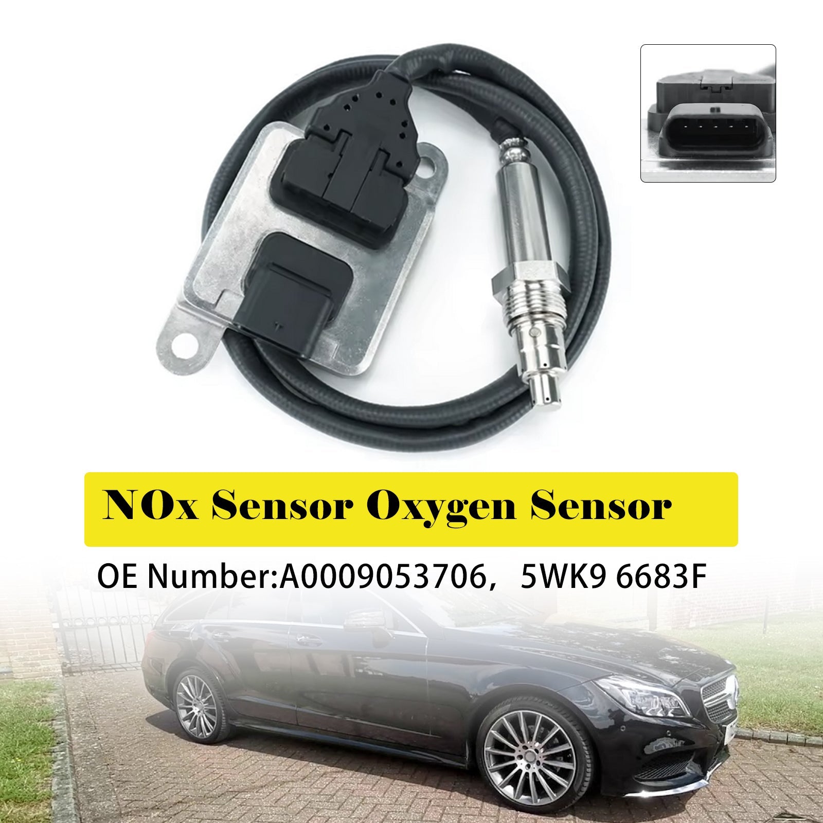 NOx Sensor Oxygen Sensor A0009053706 For Mercedes-Benz CLS W205 S205 W166
