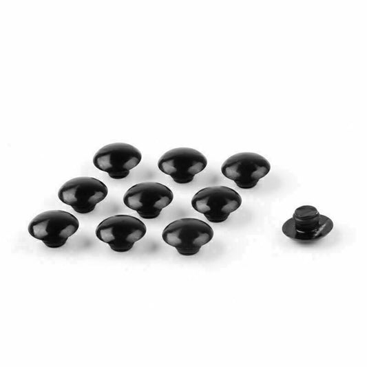 UniversalM6 6MM Motorcycle Hex Socket Bolt Screw Nut Head Cover Cap  Black Generic