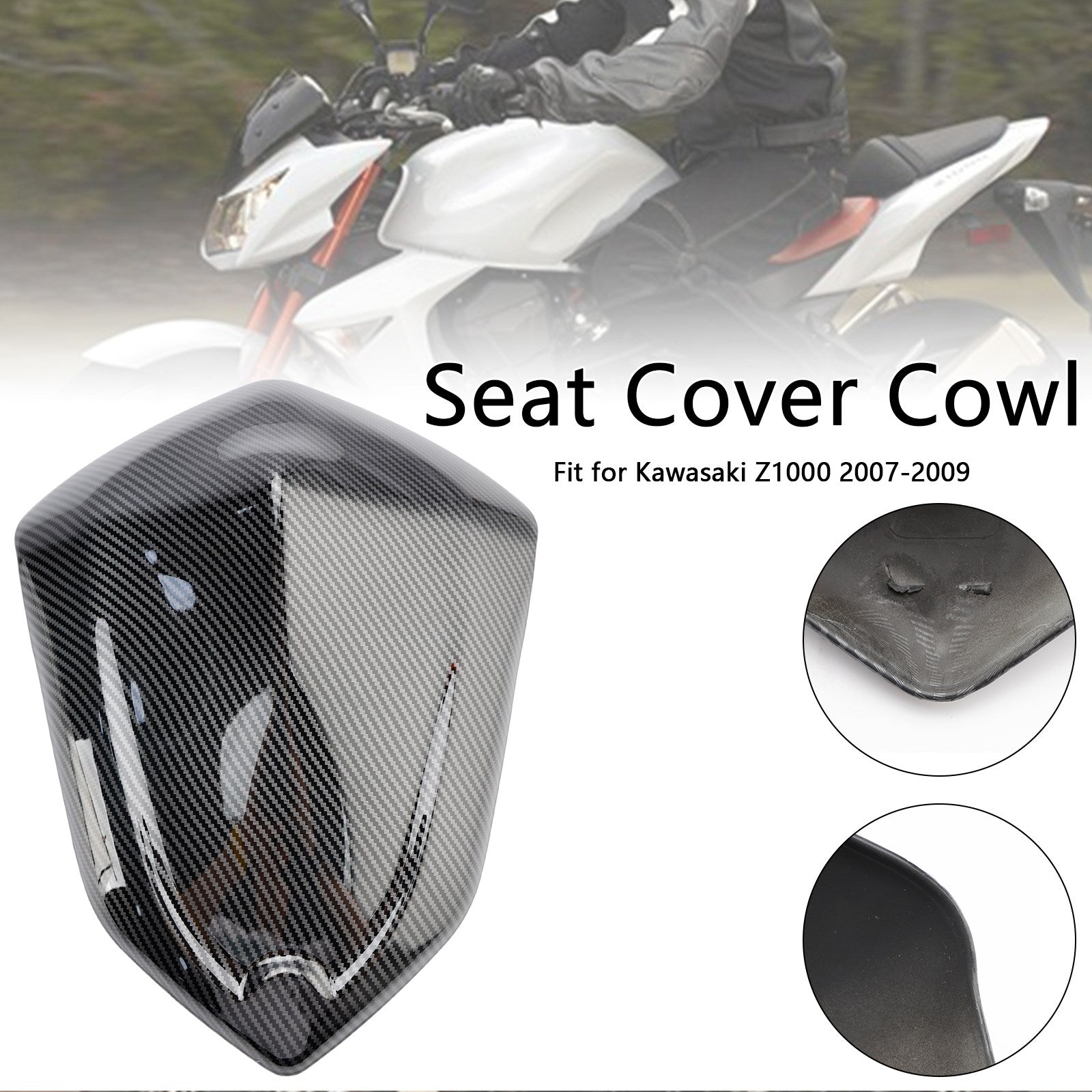 2007-2009 Kawasaki Z1000 Tail Rear Seat Fairing Cover Cowl