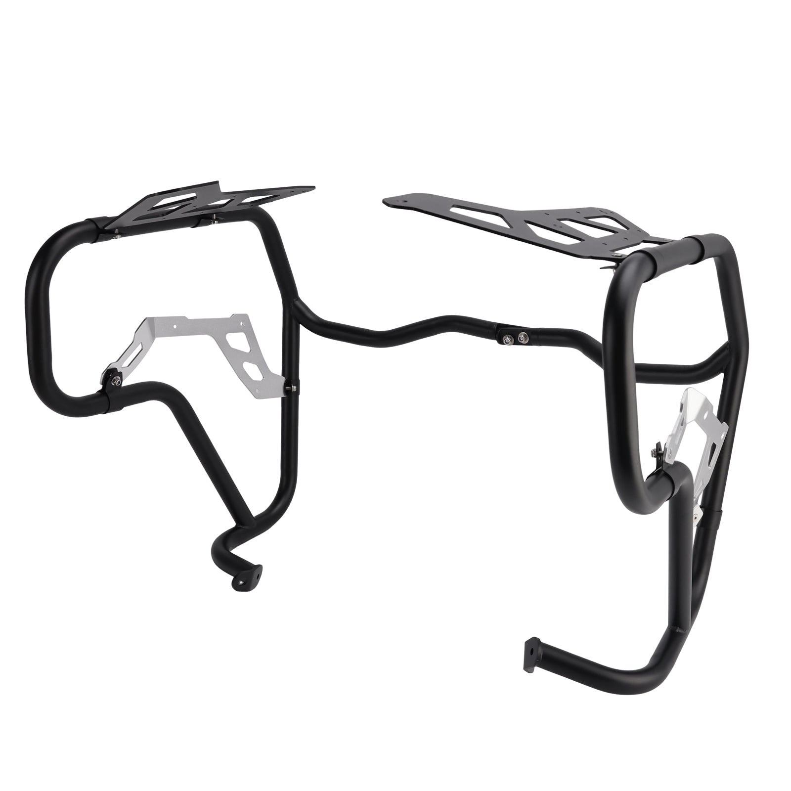 2024-2026 Fit Black For Bmw R1300Gs Crash Bar Lower Engine Guard Steel Frame Adv