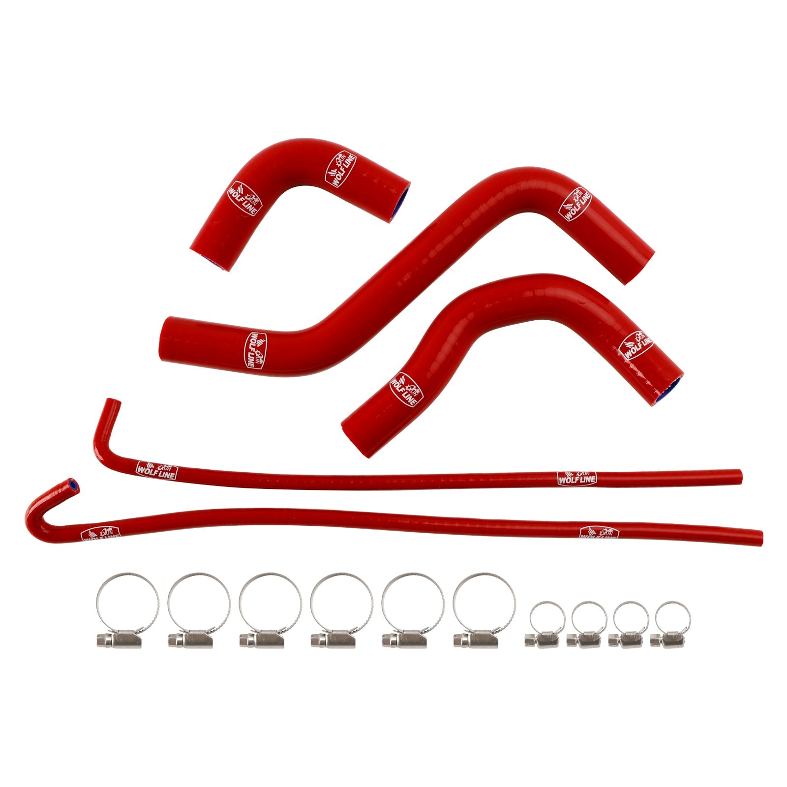 2017-2026 Kawasaki Z900 Silicone Radiator coolant Hose kit