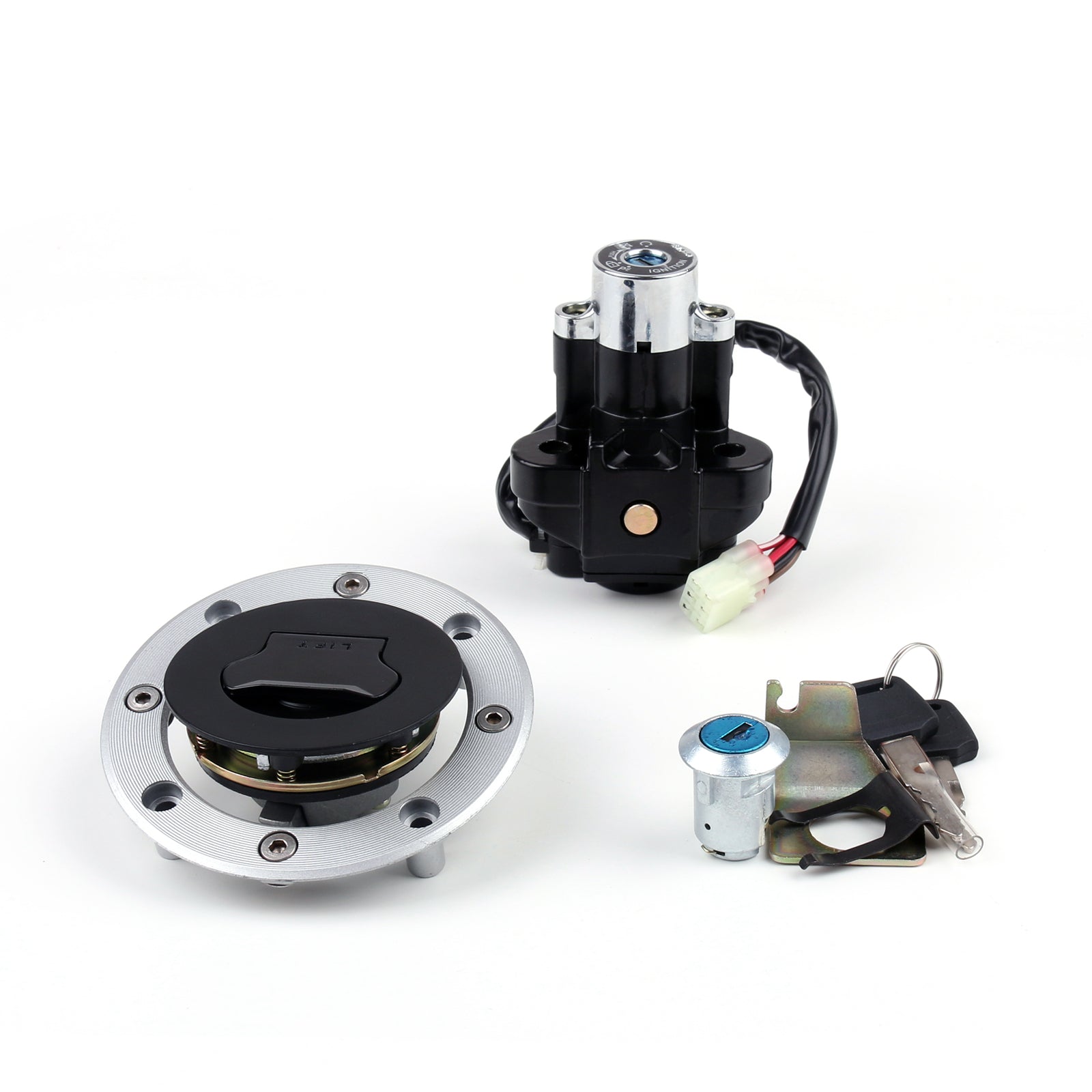 Ignition Switch Lock and Fuel Gas Cap Key Set SuzukiDL1000 V-Storm 2002-2012