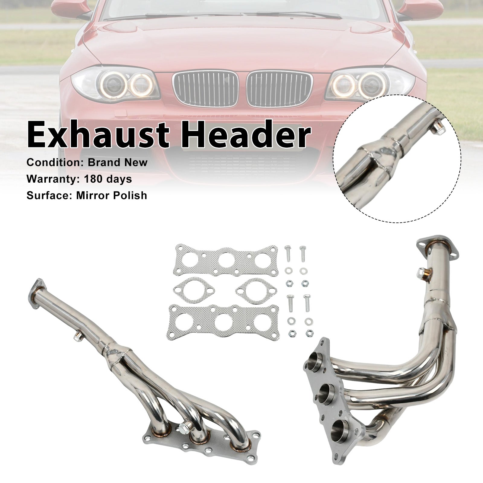 2007-2013 For BMW E93 328i (Convertible) Exhaust Manifold Header