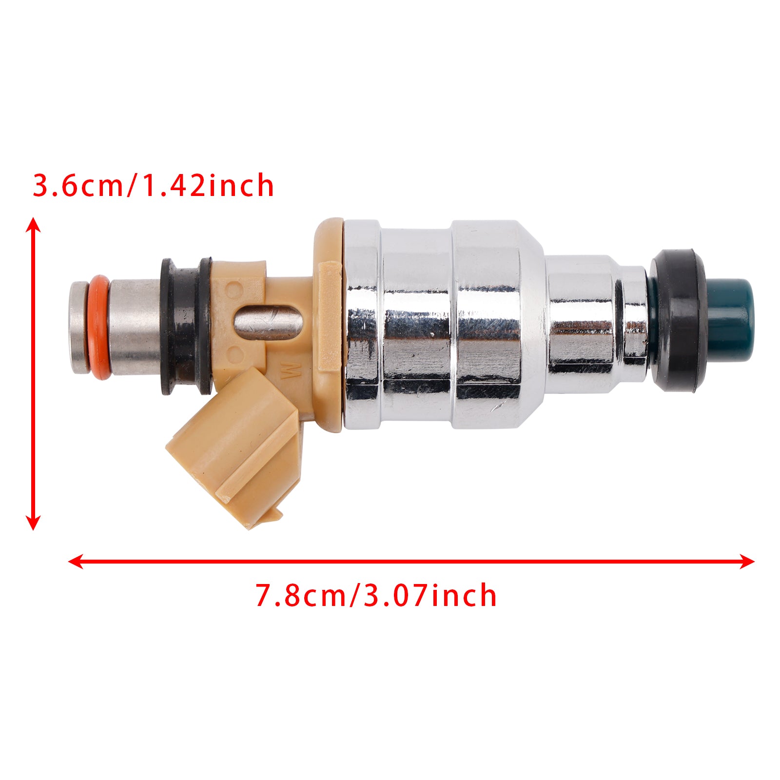 1Pcs Fuel Injector For Mazda 323 Miata Protege Ford Escort 1.8L 195500-2180