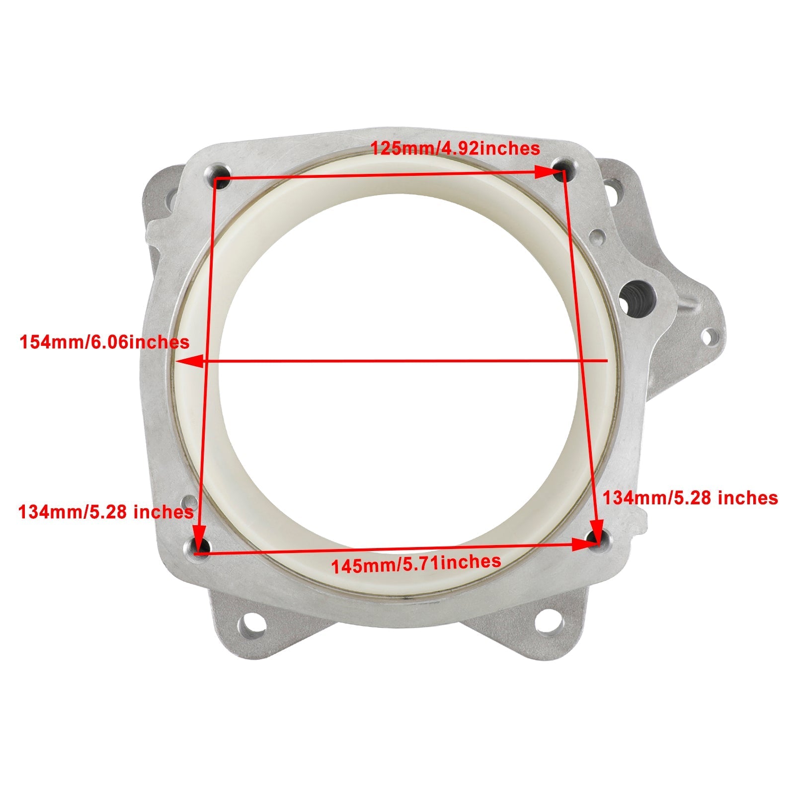 2002-2005 Yamaha XLT 1200 WEAR RING IMPELLER PUMP HOUSING 66V-51312-00-94 66V-51312-01-94 Generic
