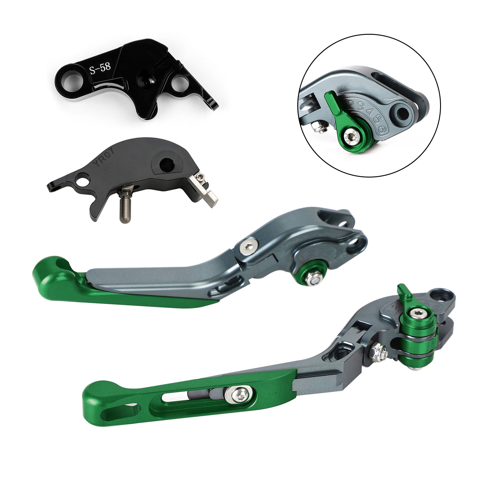 2022-2023 YAMAHA YZF R7 MT-10/SP FZ-10/SP Adjustable Clutch Brake Lever