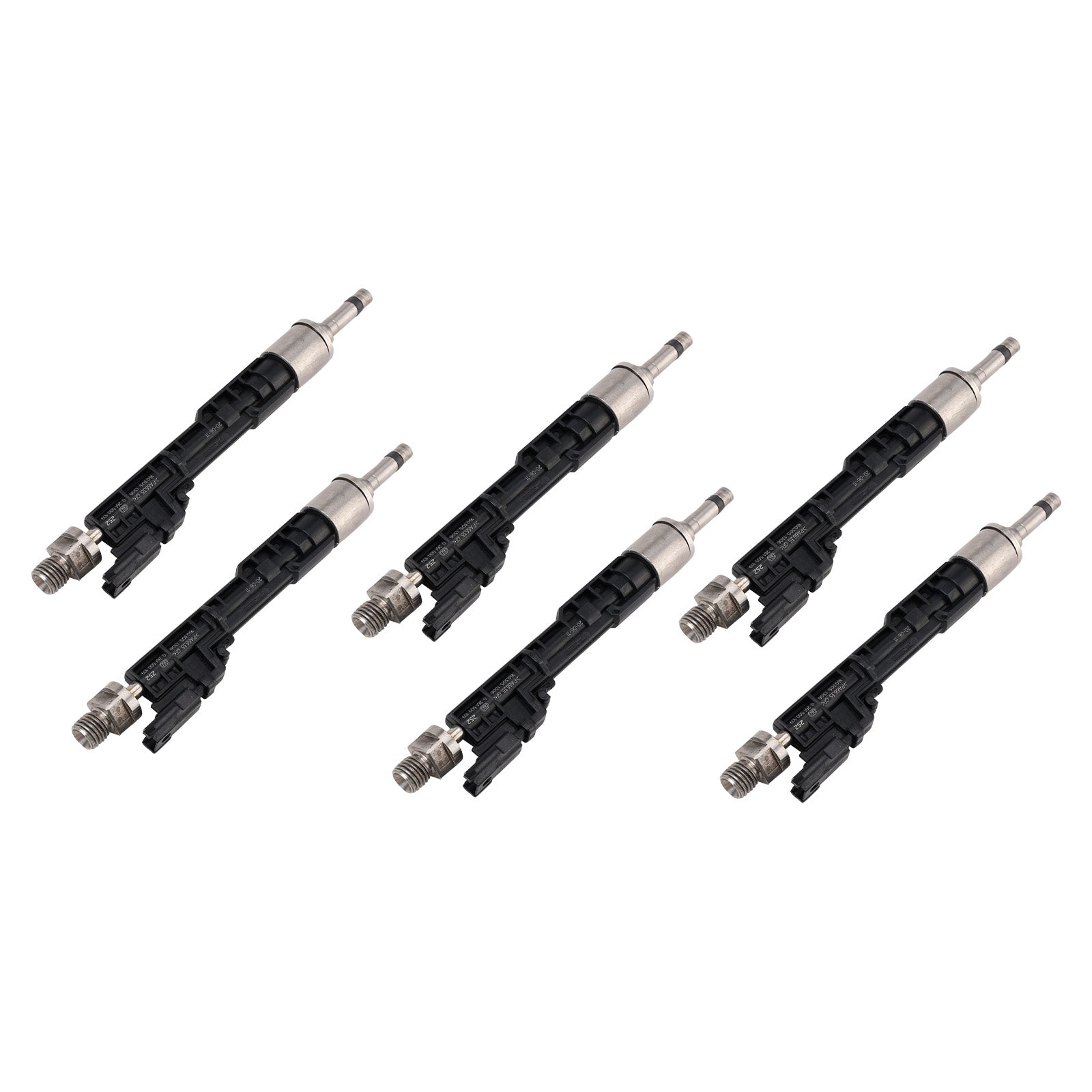 6Pcs Fuel Injector For BMW 5 Series GT 2011-2016 X5 2011-2013 0261500109