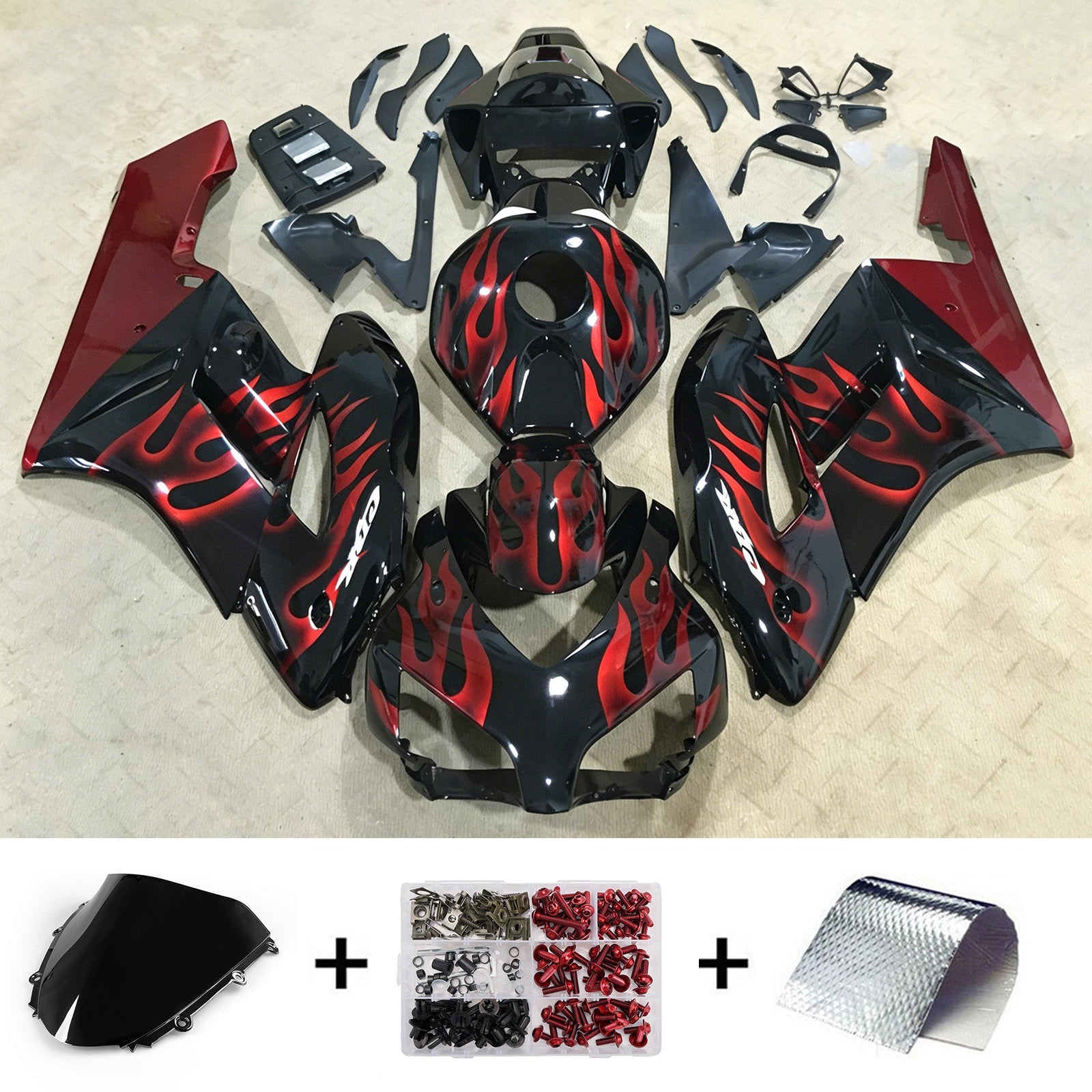 Injection Fairing Kit Bodywork Plastic ABS For Honda CBR1000RR 2004-2005