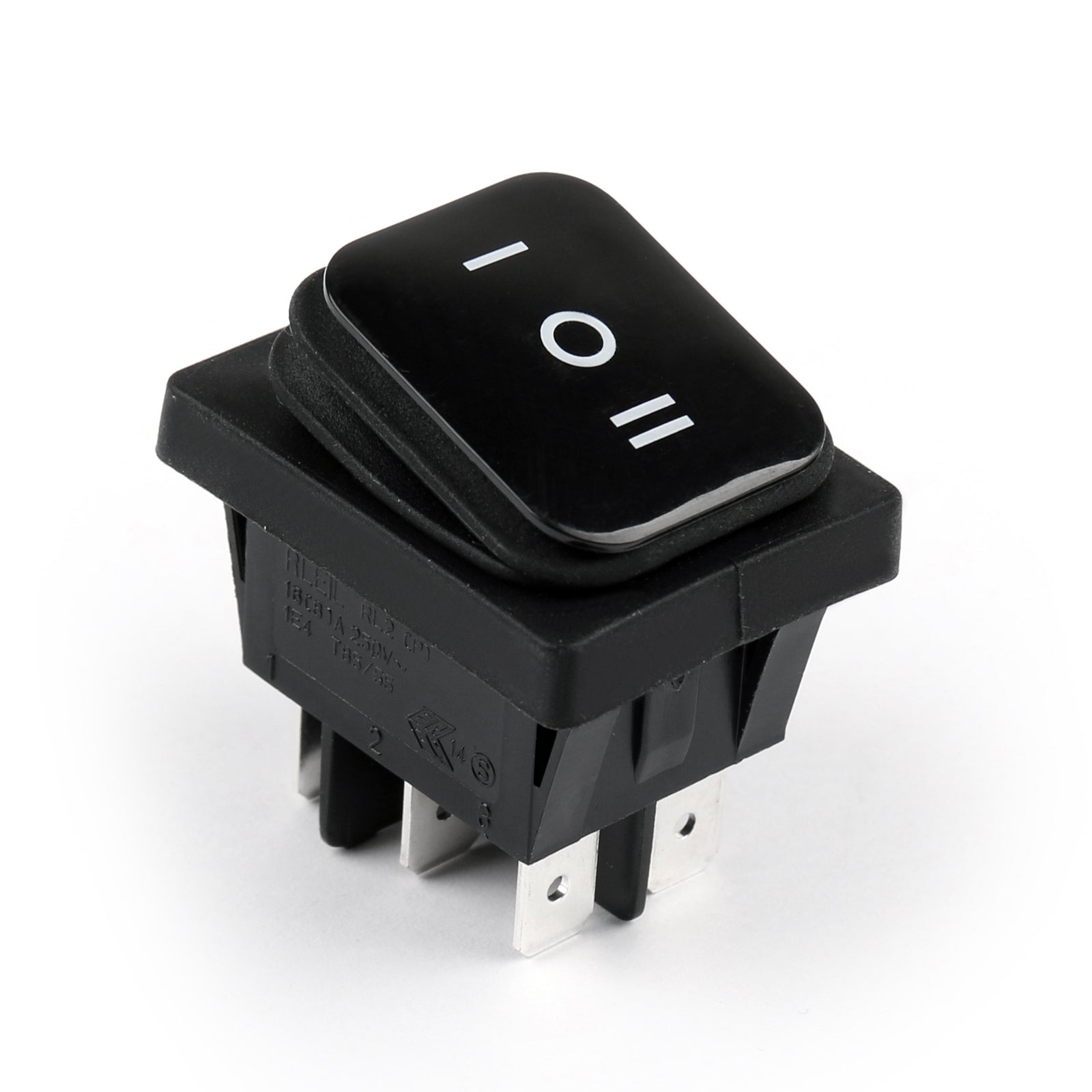 1Pcs RLEIL RL2-203 Waterproof IP65 Car Rocker Switch 6Pin ON-Off-ON 125/250VAC