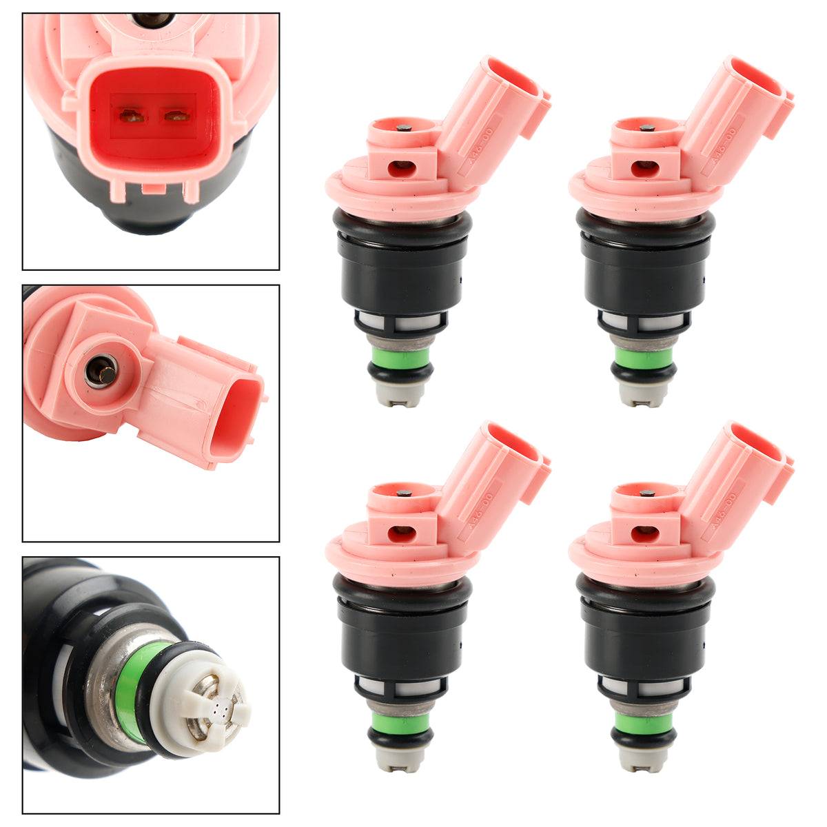 4Pcs Fuel Injectors Fit Nissan Maxima Sentra 1991-1999 200SX NX 16600-57y01