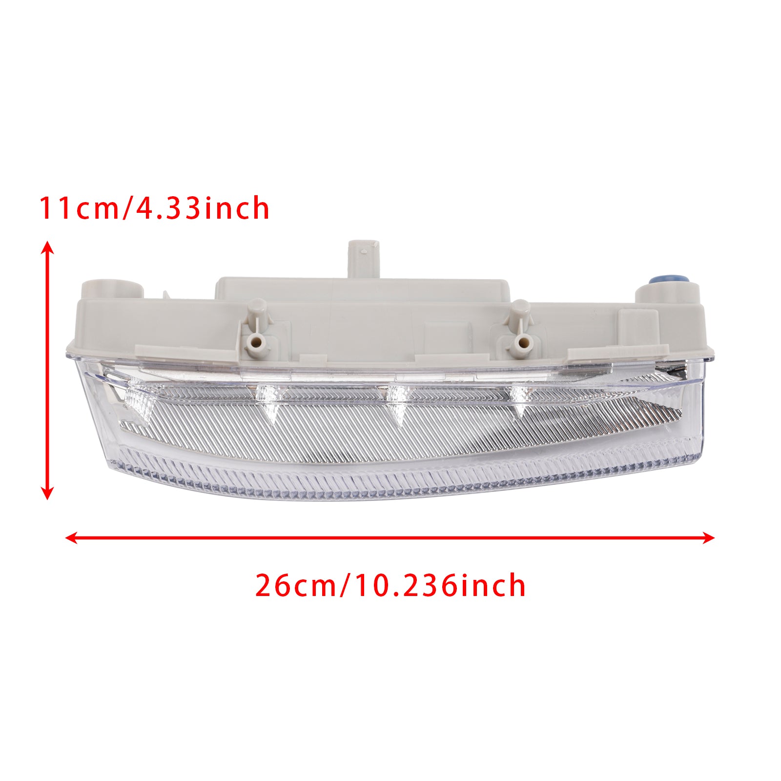 LED Daytime Running Right Fog Lights For Mercedes Benz W204 S204 W212 2007-2014
