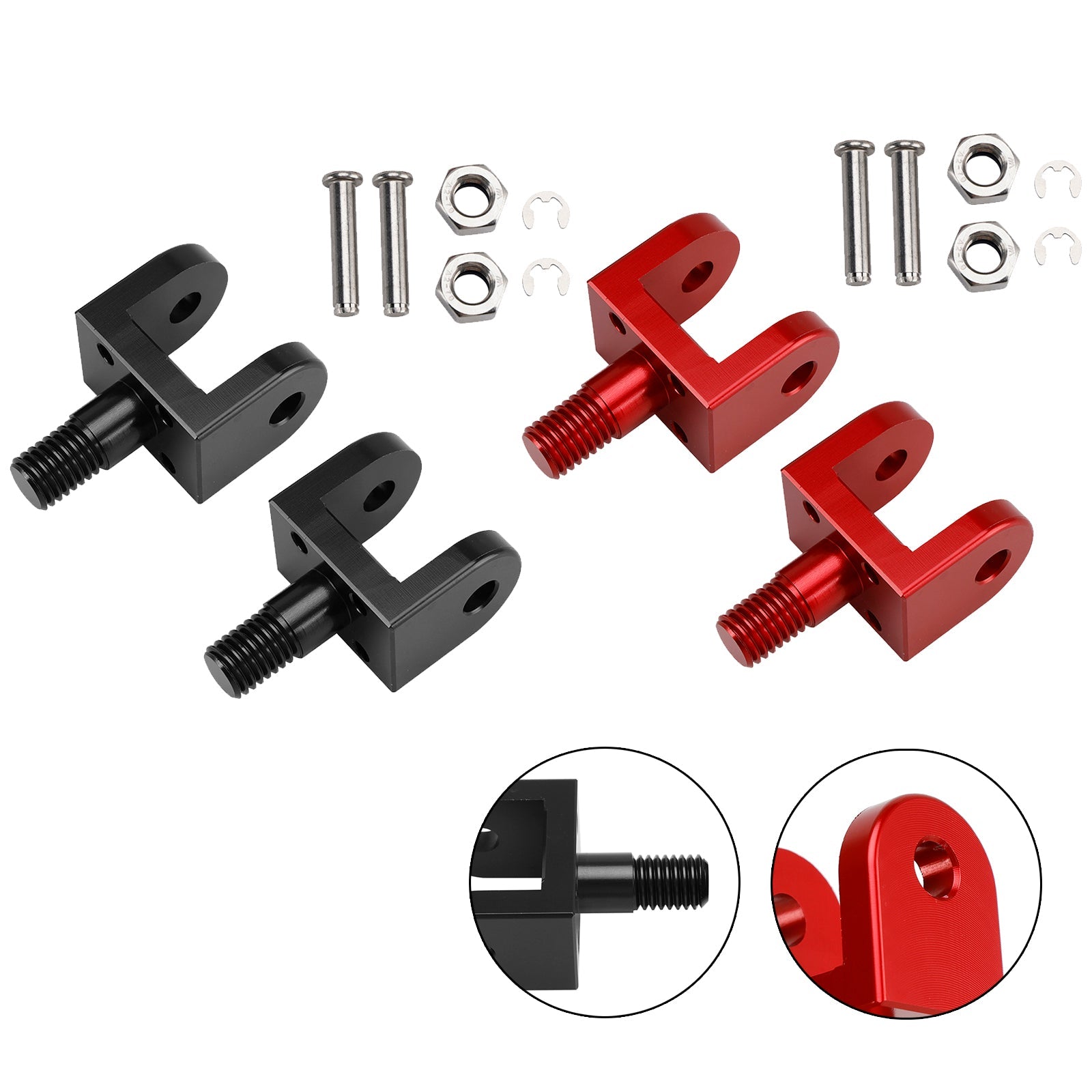 Foot Pegs Mounting Bracket fit for Sur Ron Light Bee X/S Segway X160 X260