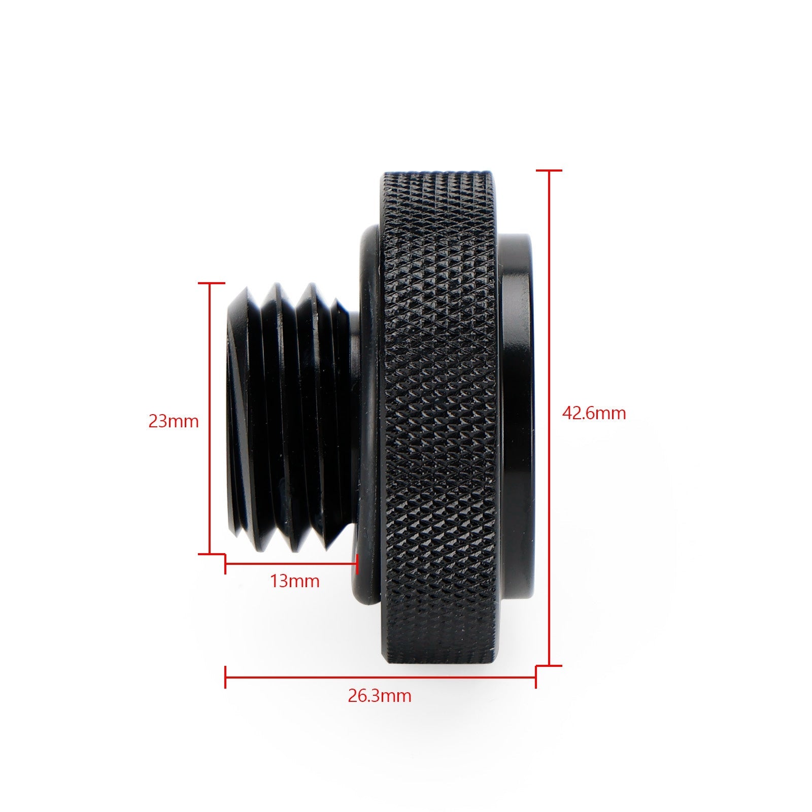 Oil Filelr Cap Black For Bonneville T100 T120 Bobber Black Speedmaster 2016-2023