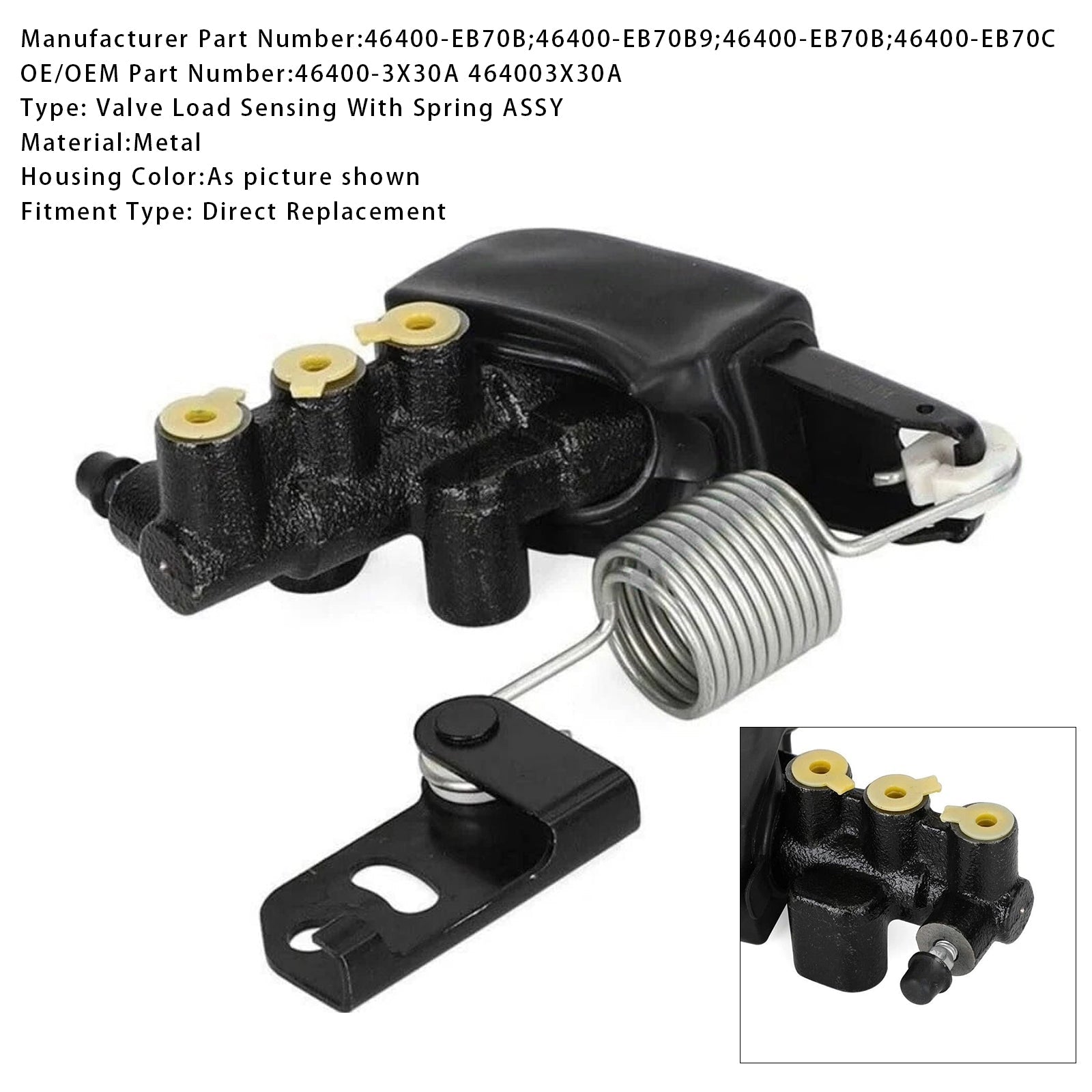 Brake Load Sensing Valve With Spring ASSY For Nissan Navara 46400-EB70B