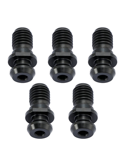 5 Pcs CAT40 45掳 0.740" Pull Stud Retention Knob Fits Mazak Fadal CNC Black