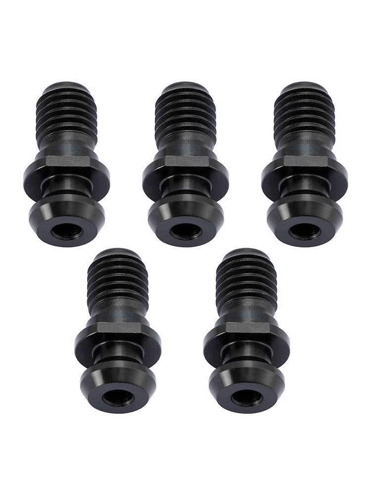 5 Pcs CAT40 45掳 0.740" Pull Stud Retention Knob Fits Mazak Fadal CNC Black