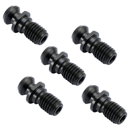 5 Pcs CAT40 45掳 0.740" Pull Stud Retention Knob Fits Mazak Fadal CNC Black