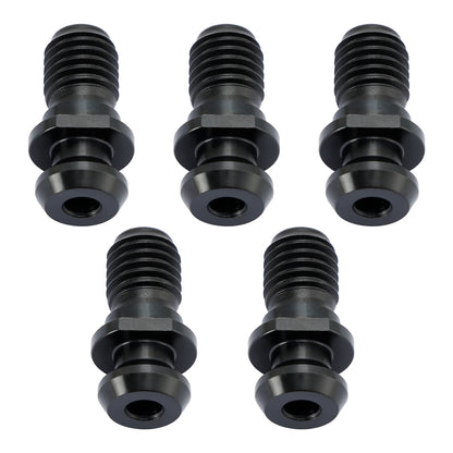 5 Pcs CAT40 45掳 0.740" Pull Stud Retention Knob Fits Mazak Fadal CNC Black