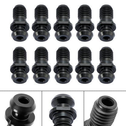 10Pcs CAT40 45掳 0.740" Coolant Pull Stud Retention Knob For Mazak Fadal Black