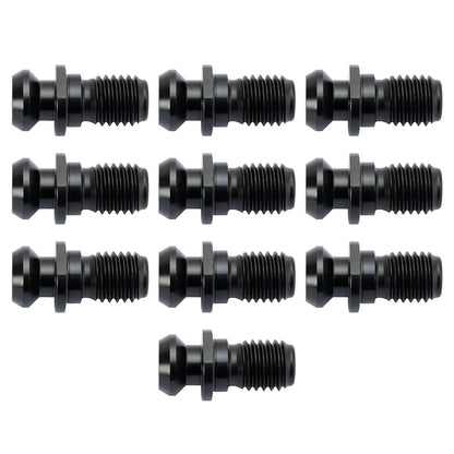 10Pcs CAT40 45掳 0.740" Coolant Pull Stud Retention Knob For Mazak Fadal Black