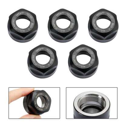 5Pcs ER20-A Type Collet Clamping Nut Chuck Holder CNC Milling Lathe Tool Holder