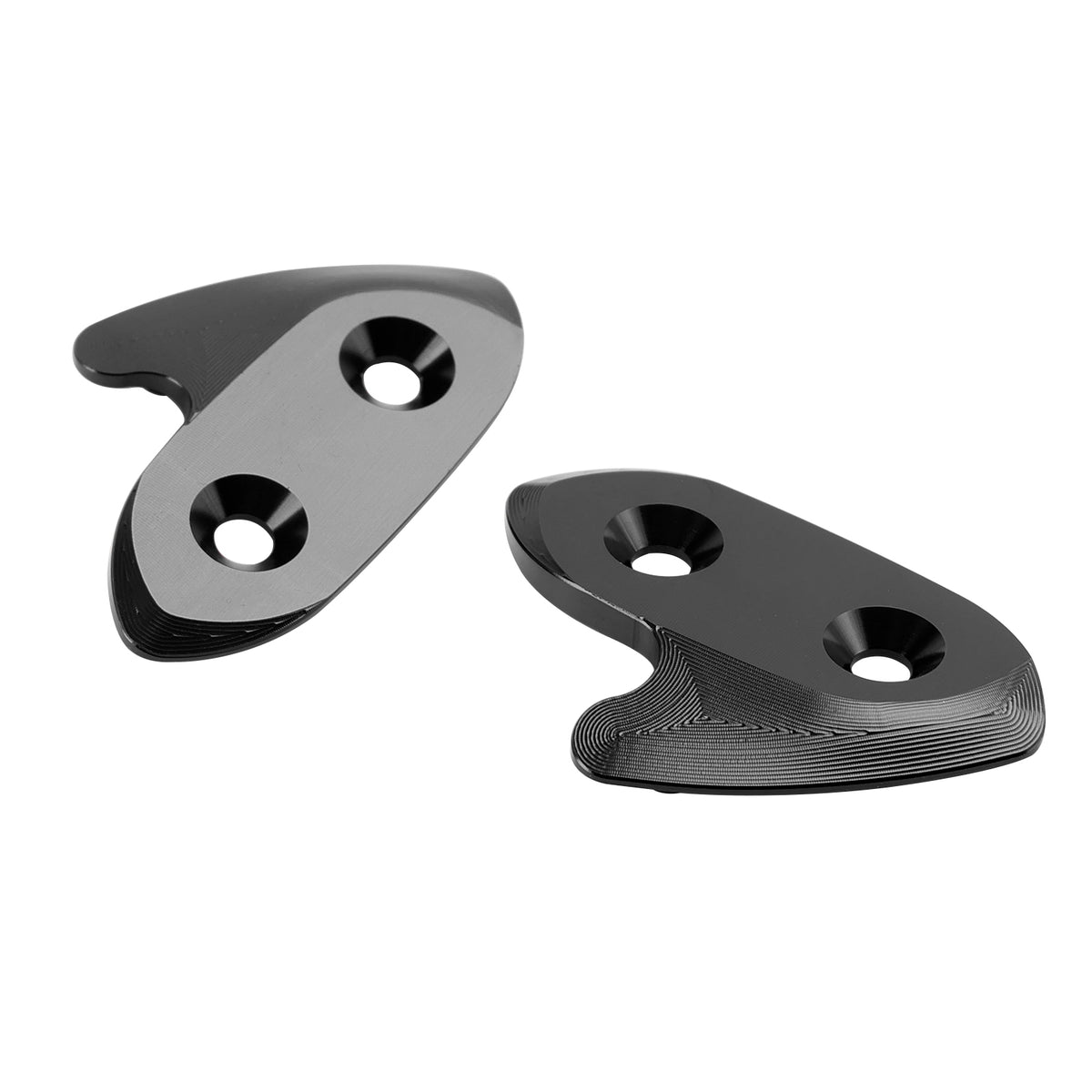 CNC Aluminum Black Mirror Block Off Plates For Yamaha R1 / R1M / R1S 2015-2019