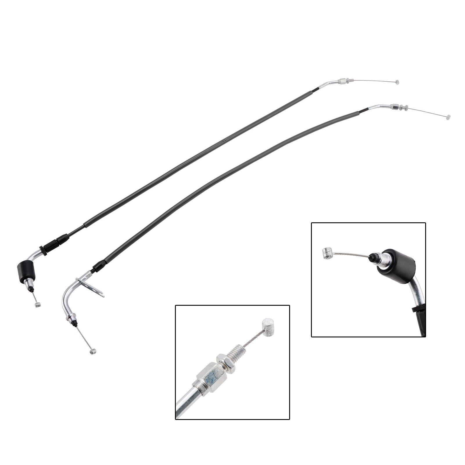 Throttle Cable Wire for Suzuki GSXR600 GSXR750 2011-2023 Black