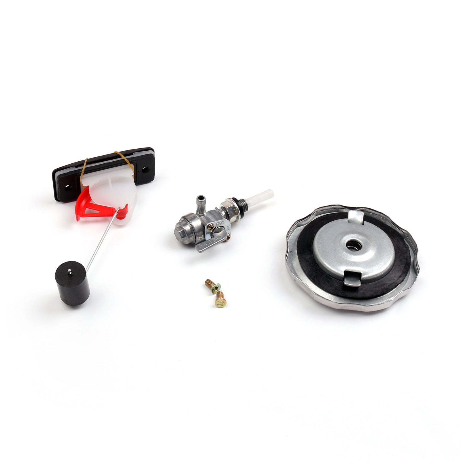 Generator Gas Tank 5 US Gallon Fuel Filter Cap Gauge Petcock Universal FITS EC2500