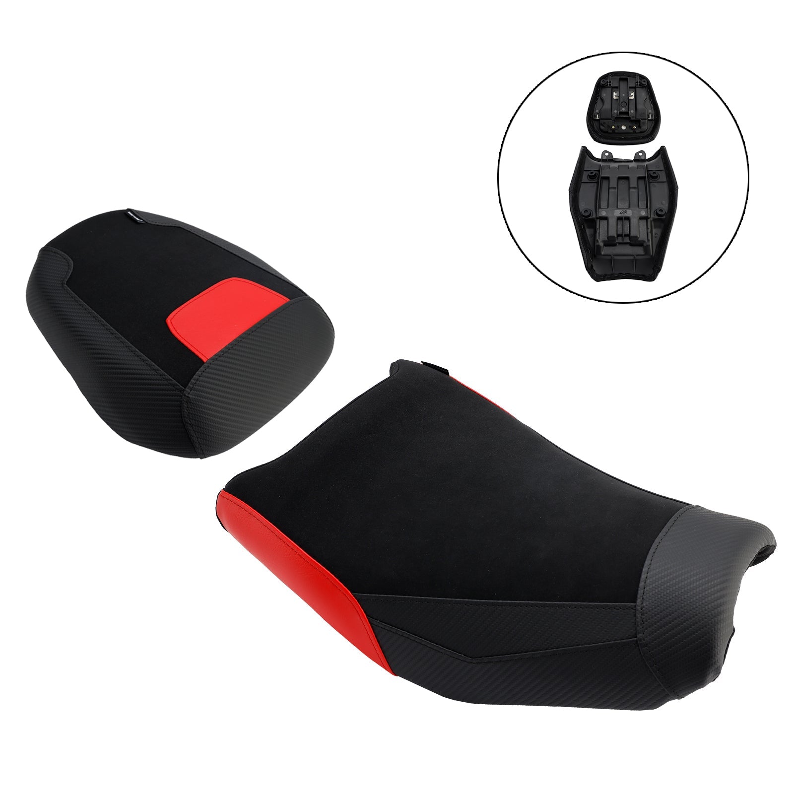 2024-2025 For Suzuki V-Strom250Sx Front&Rear Raider Passenger Cushion Kit Red