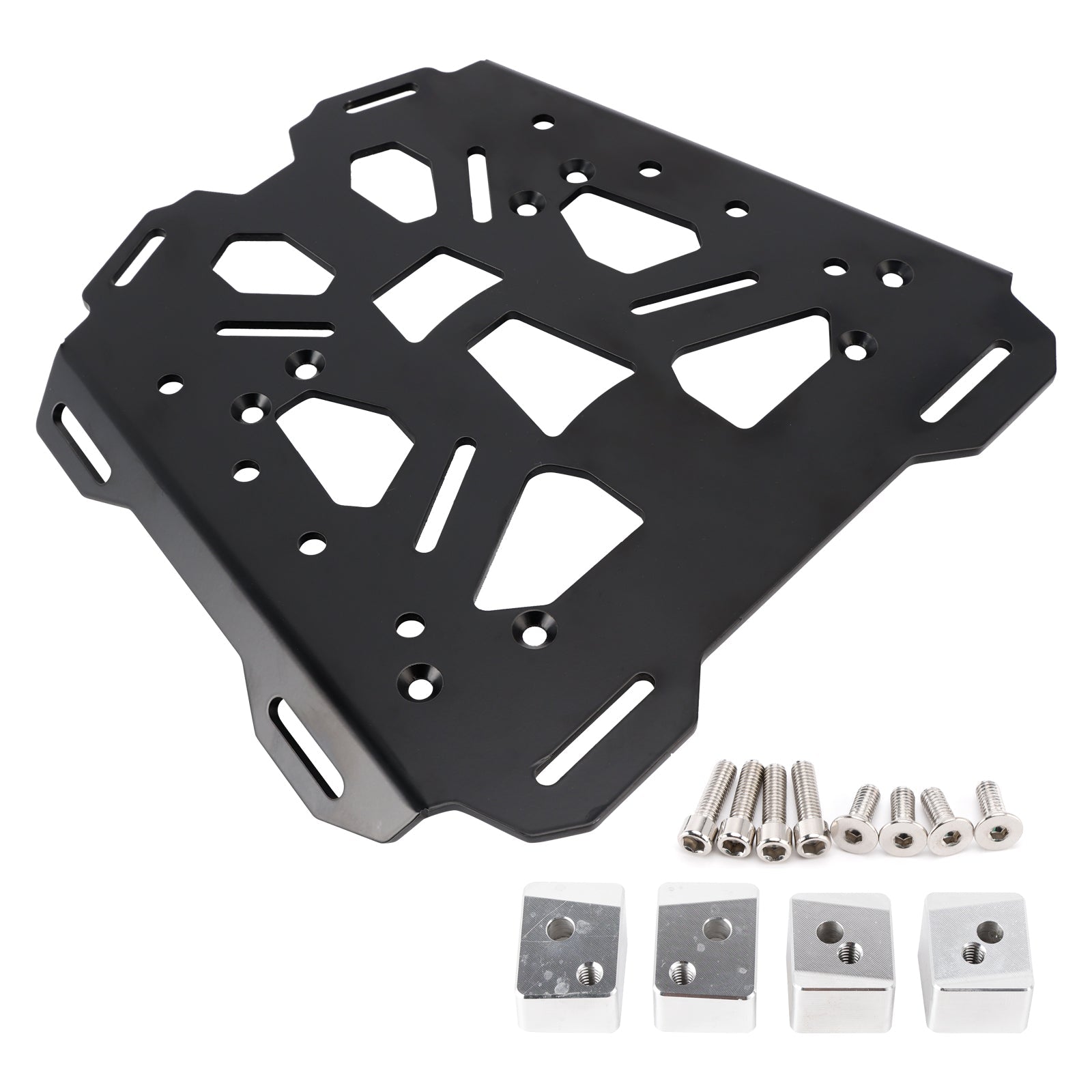 Aluminum Rear Carrier Top Rack Luggage Plate For Ducati Multistrada V4 2022-2025