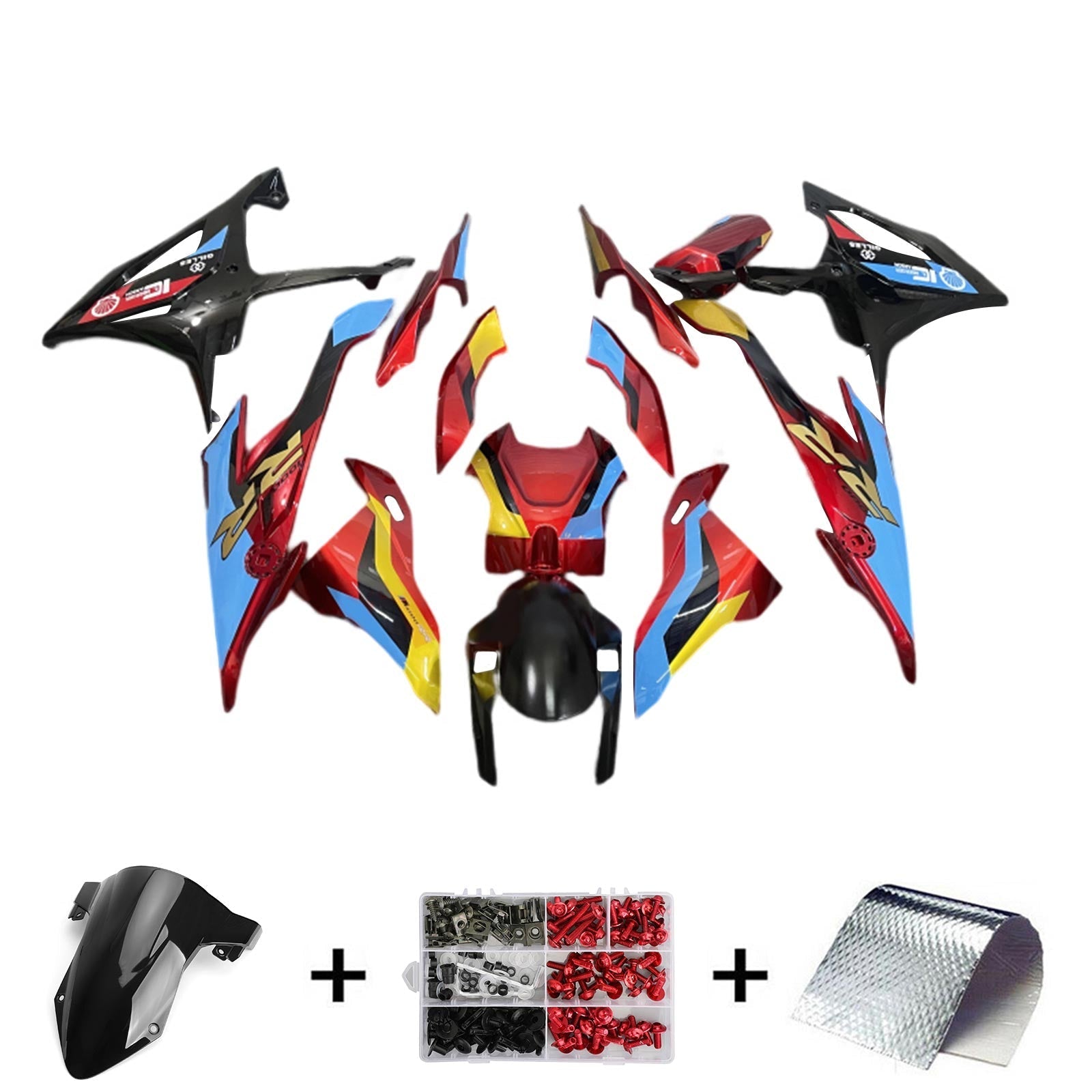 2019-2022 BMW M1000RR S1000RR Fairing Kit Bodywork Plastic ABS