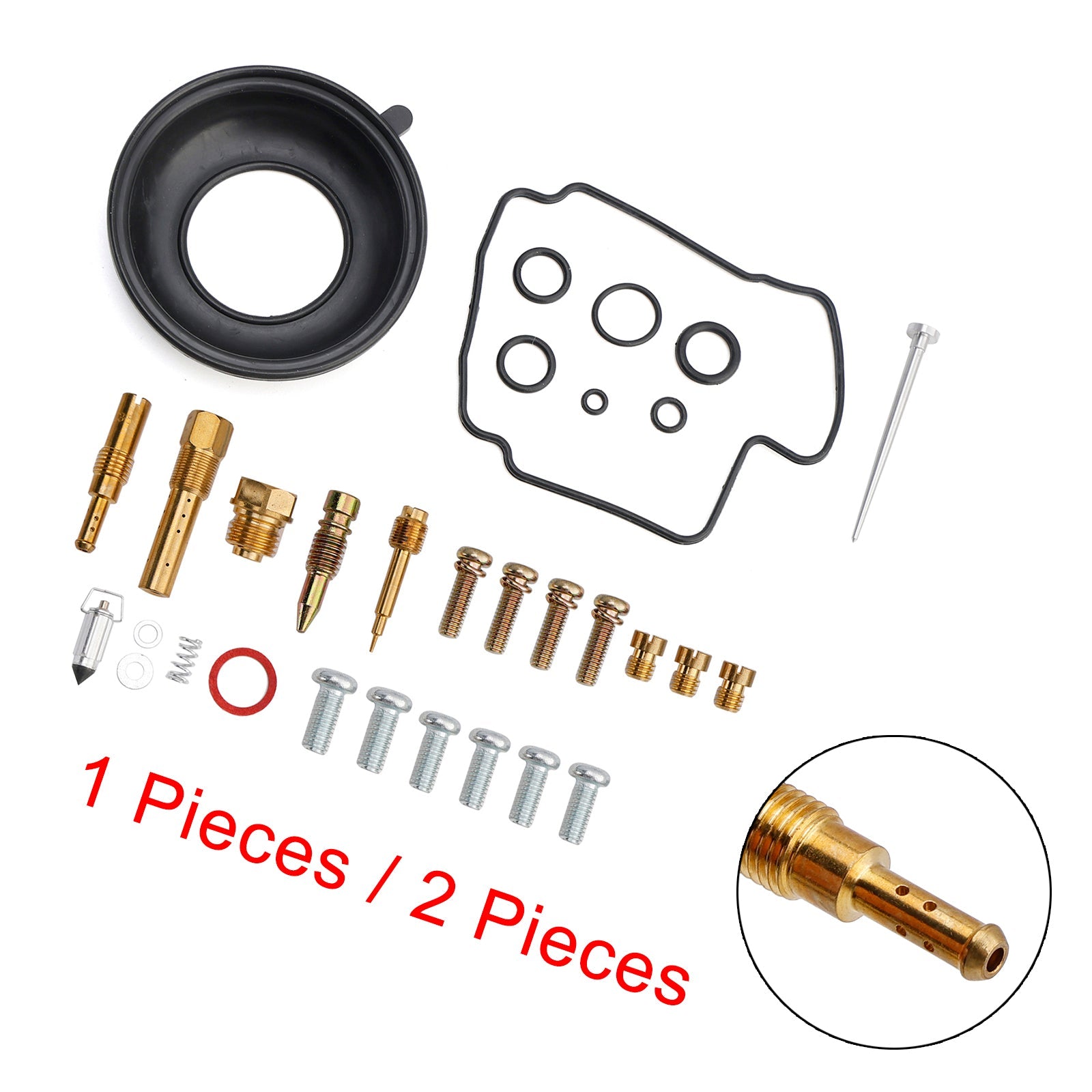 Carburetor Rebuild Repair Kit fit for Honda CBR19 CBR250R MC19 1986-1988
