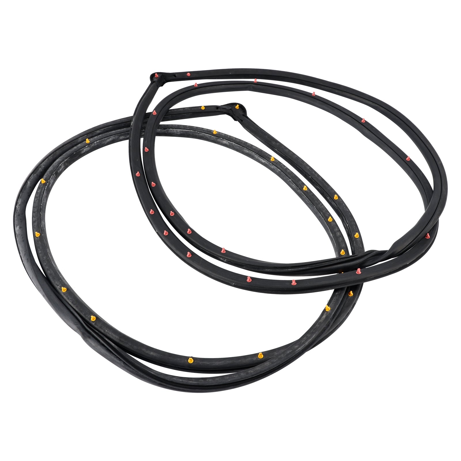 2× Front Door Weatherstrip RH & LH 72310S6M003 For Honda Integra Acura RSX DC5 2002-2006