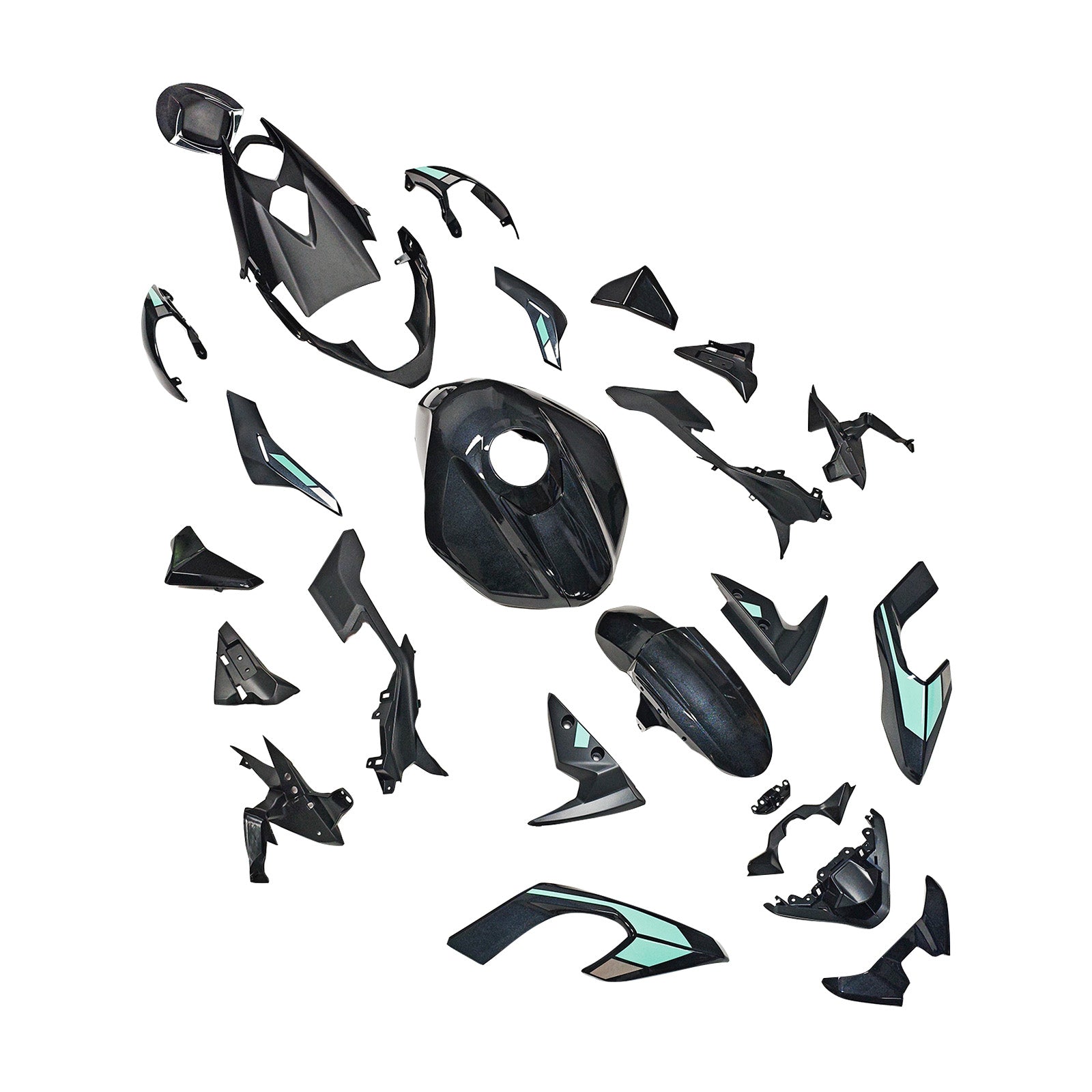 Injection Bodywork Fairing Kit for Street Triple 765 R/RS 2023-2025