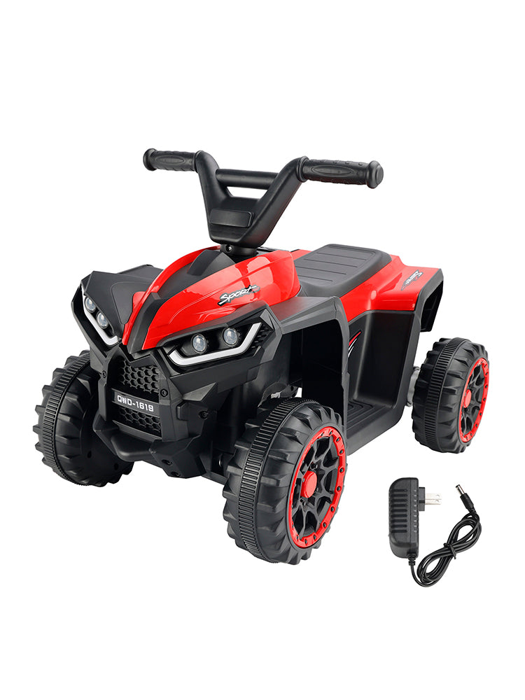 12V Ride On Atv Car For Kids Electric Toy Off-Road 4 Wheeler Quad Children Car