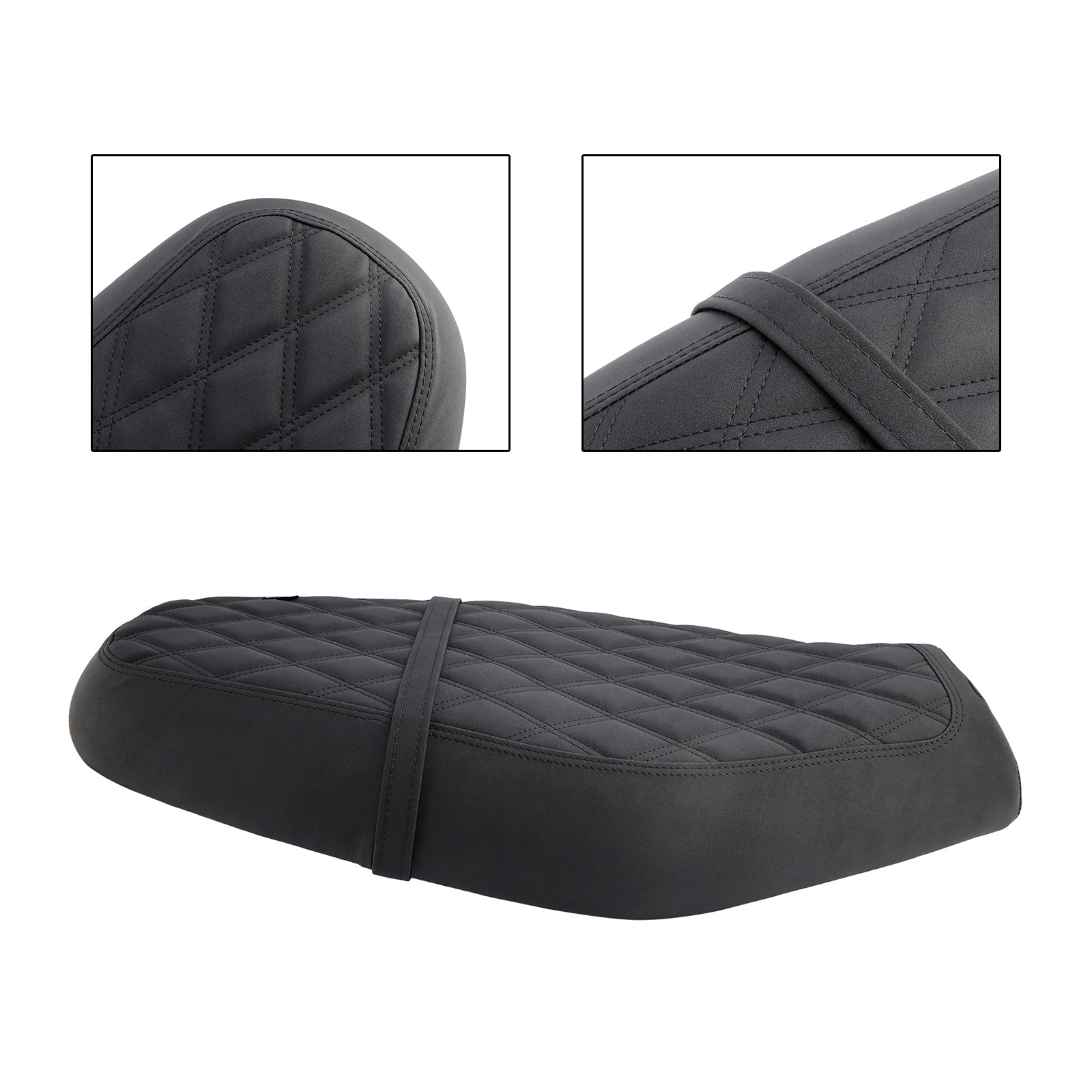 2023-2024 TRIUMPH Speed Twin 900 Replace Front Rear Driver Passenger Seat Blackc Generic