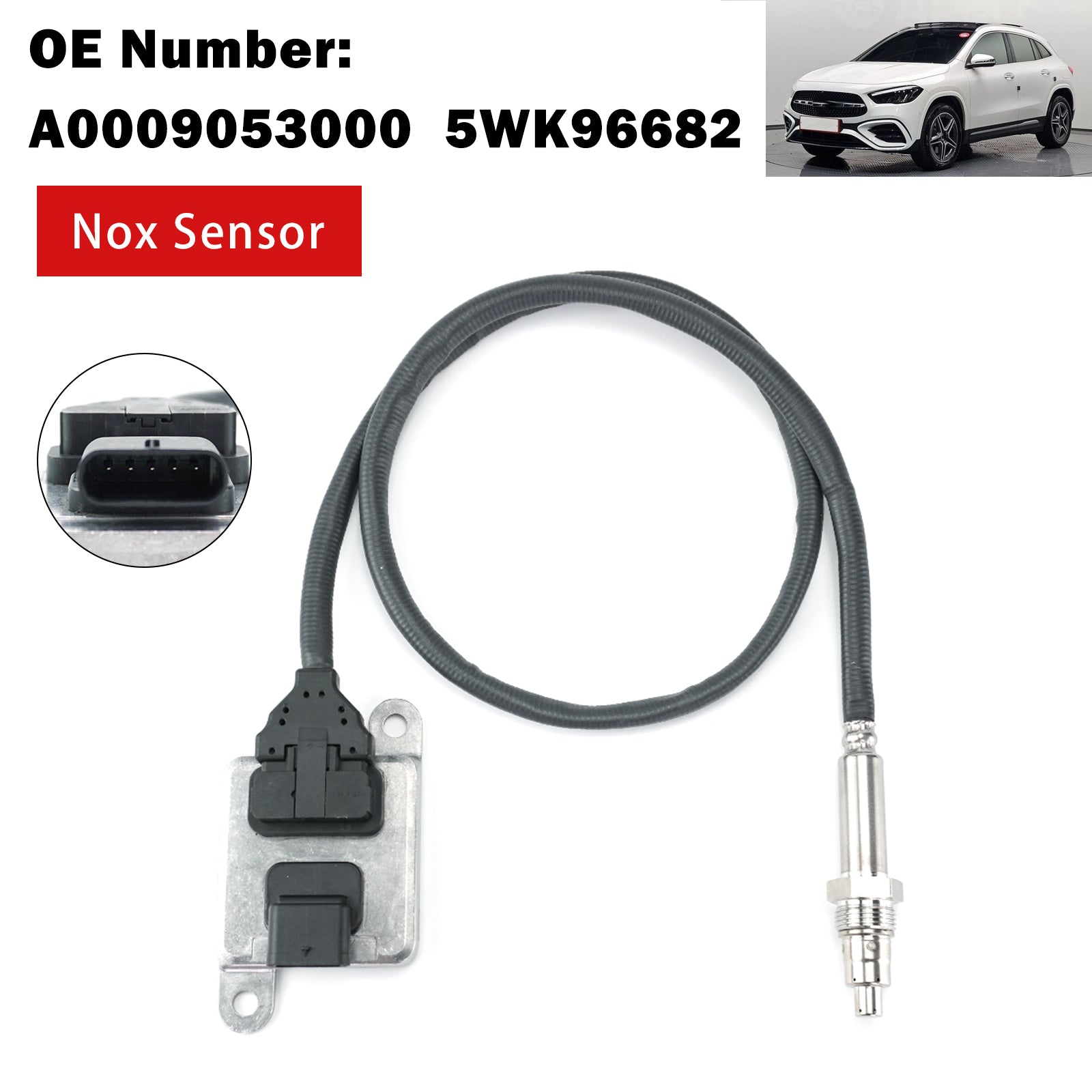 Nitrogen Oxide Sensor A0009053000 5WK96682 For Mercedes C E S V M GLA-CLASS
