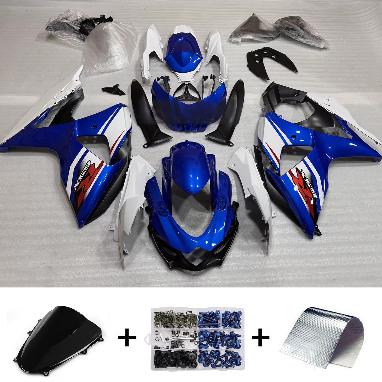 Injection Fairing Kit Bodywork Plastic ABS For Suzuki GSXR1000 2009-2016 K9