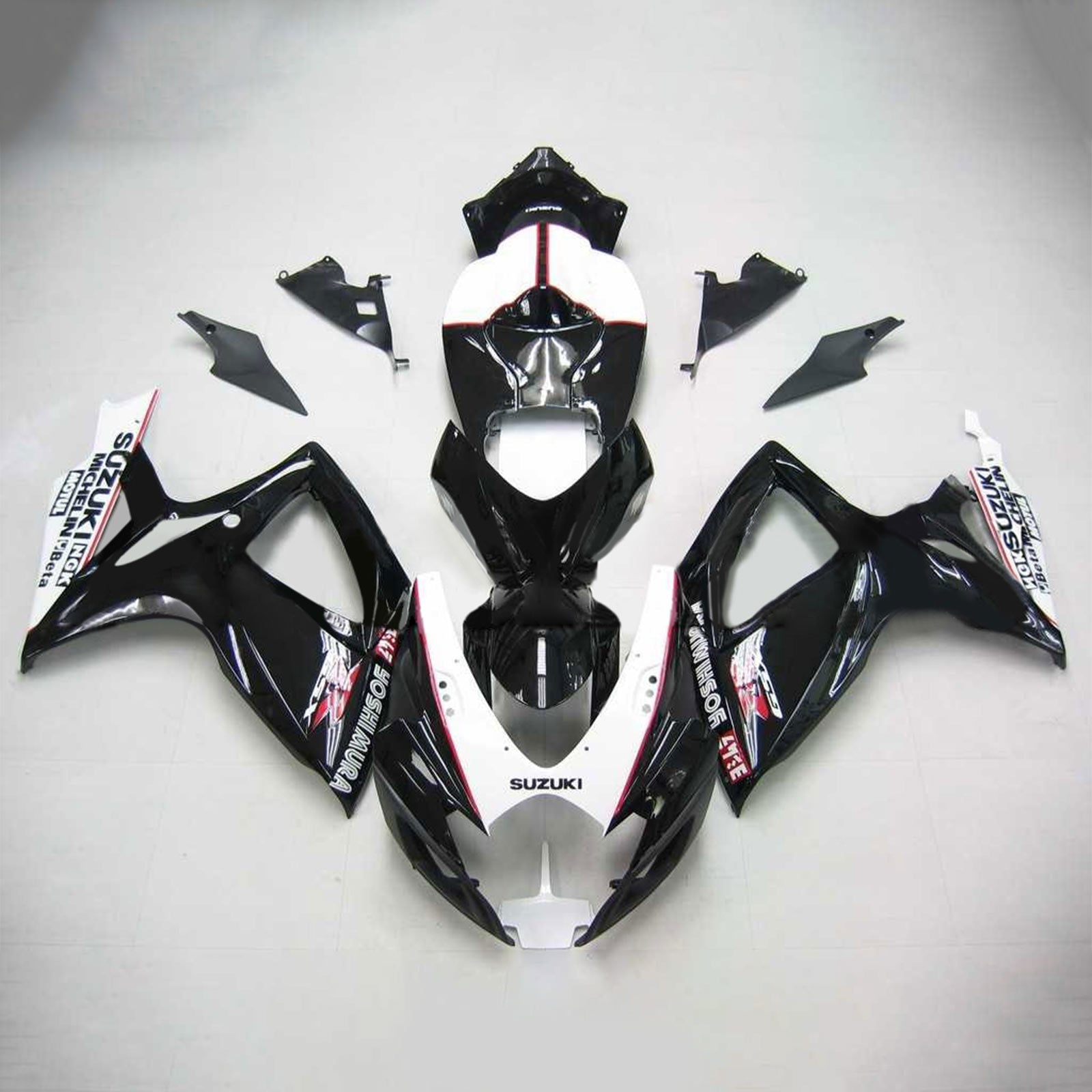 2006-2007 Suzuki GSXR 600/750 K6 Amotopart Injection Fairing Kit Bodywork Plastic ABS #102