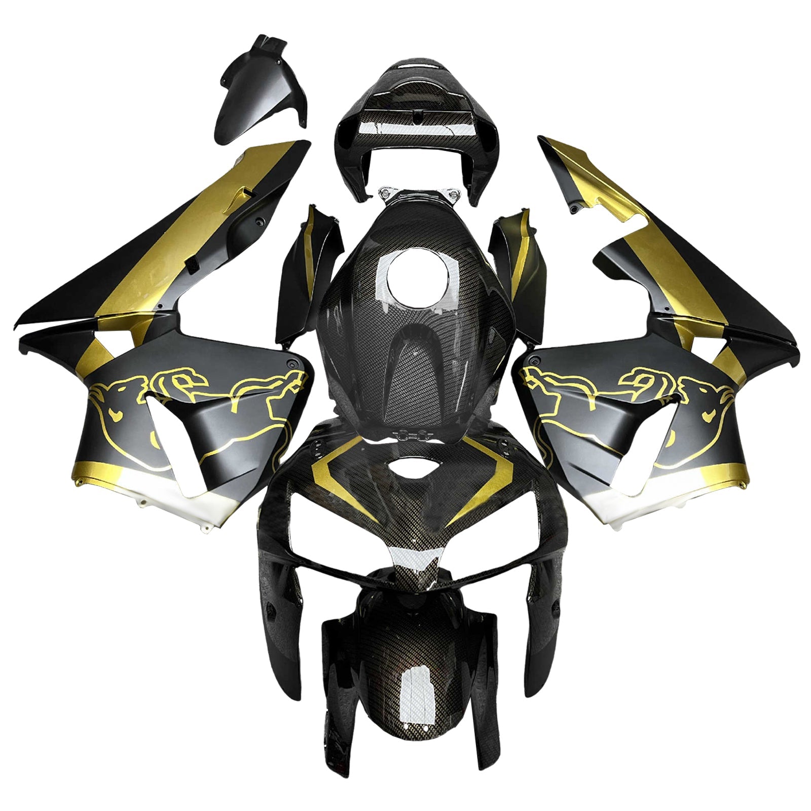 Injection Fairing Kit Bodywork Plastic ABS For Honda CBR600RR 2005-2006 F5