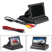 4.3" Foldable Car Monitor TFT LCD NTSC PAL Night Parking Assist 4.3inch
