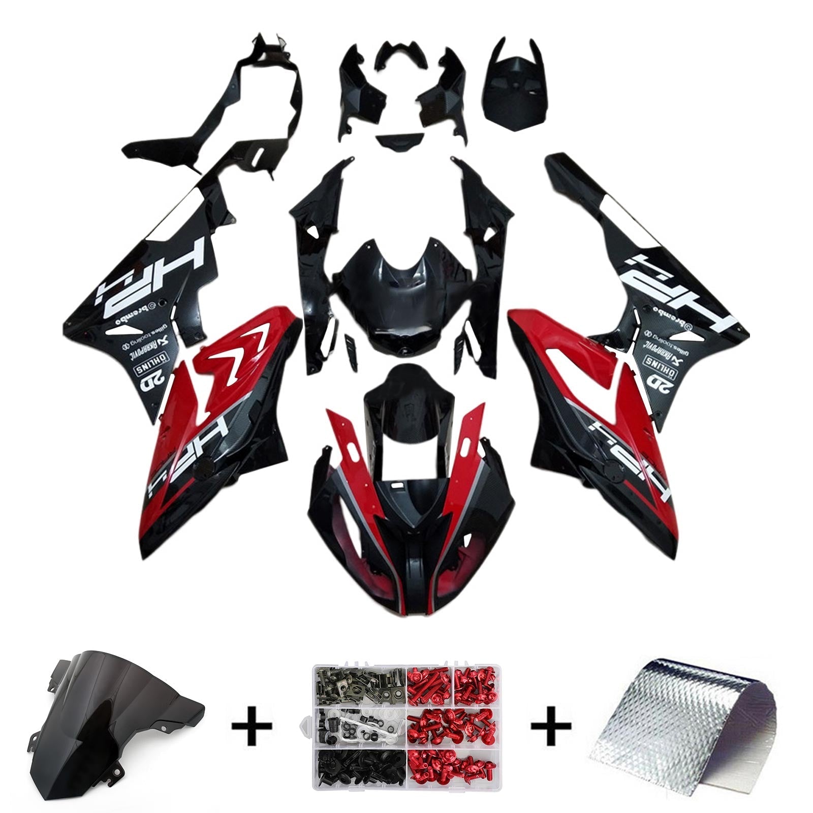 2015-2016 BMW S1000RR Fairing Kit Bodywork Plastic ABS