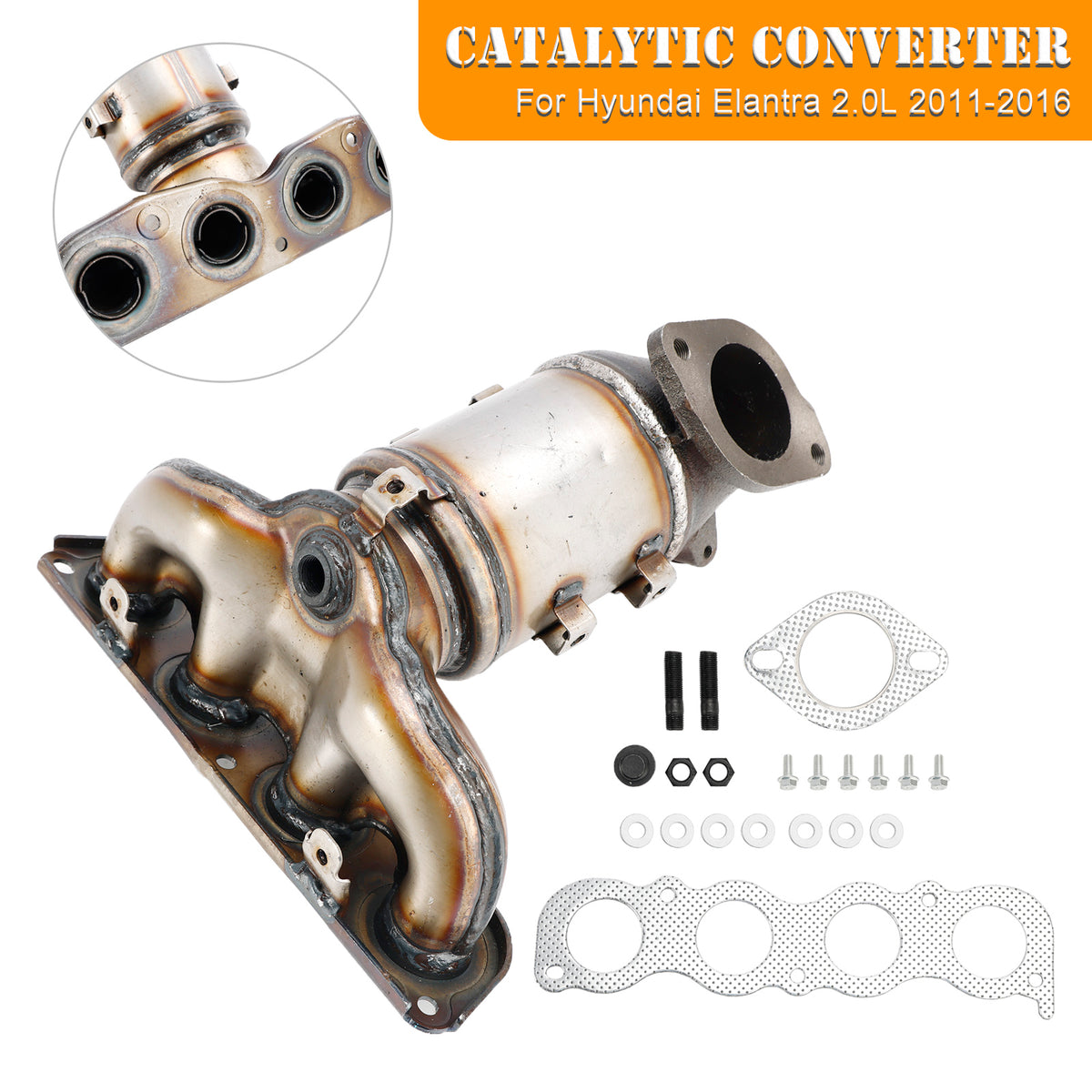 Catalytic Converter For Hyundai Elantra 2011-2016 Kia Forte 2013-2016 1.8L 2.0L