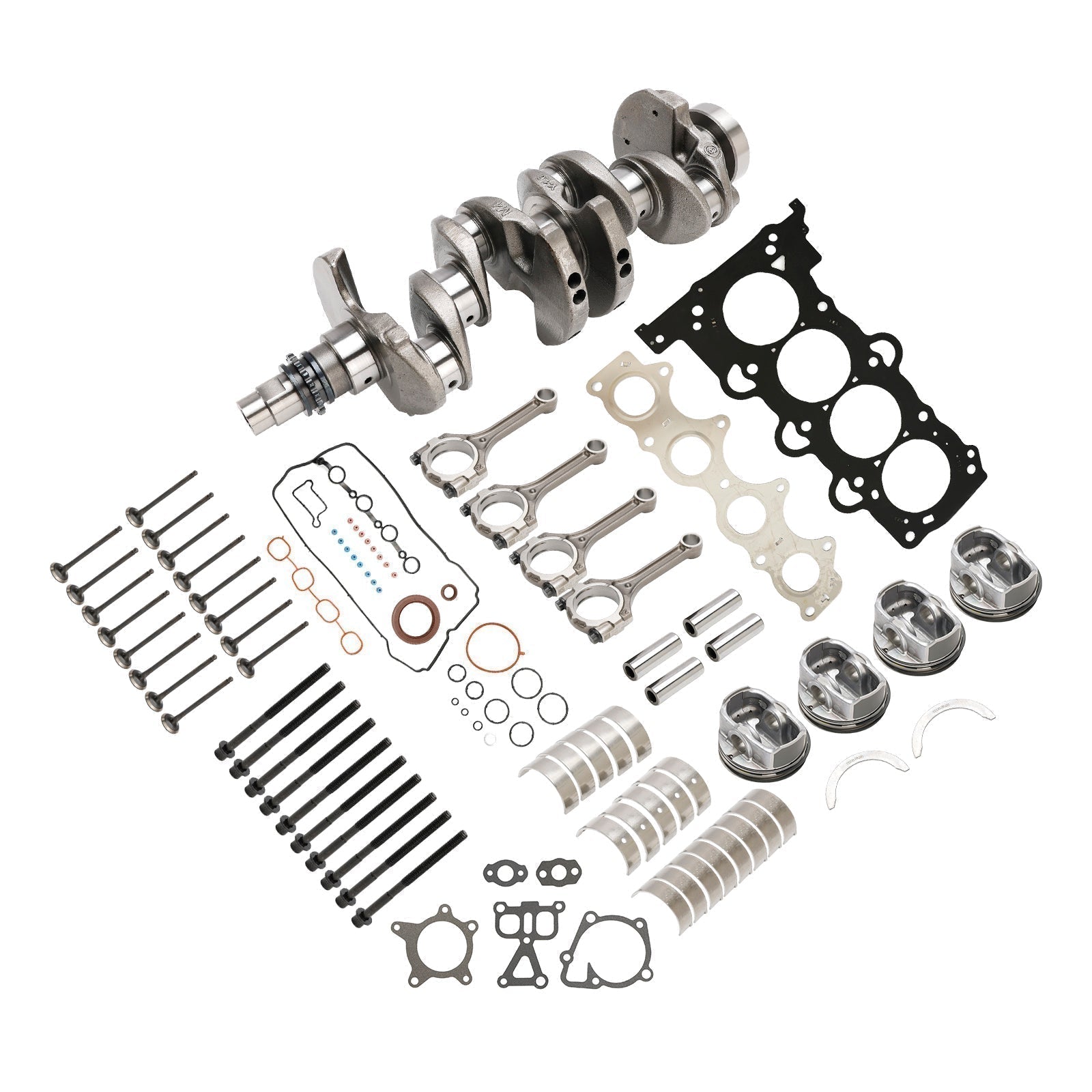 2010-2015 Kia Sportage (SL) G4FD Engine Rebuild Overhaul Kit w/Crankshaft & Connecting Rod