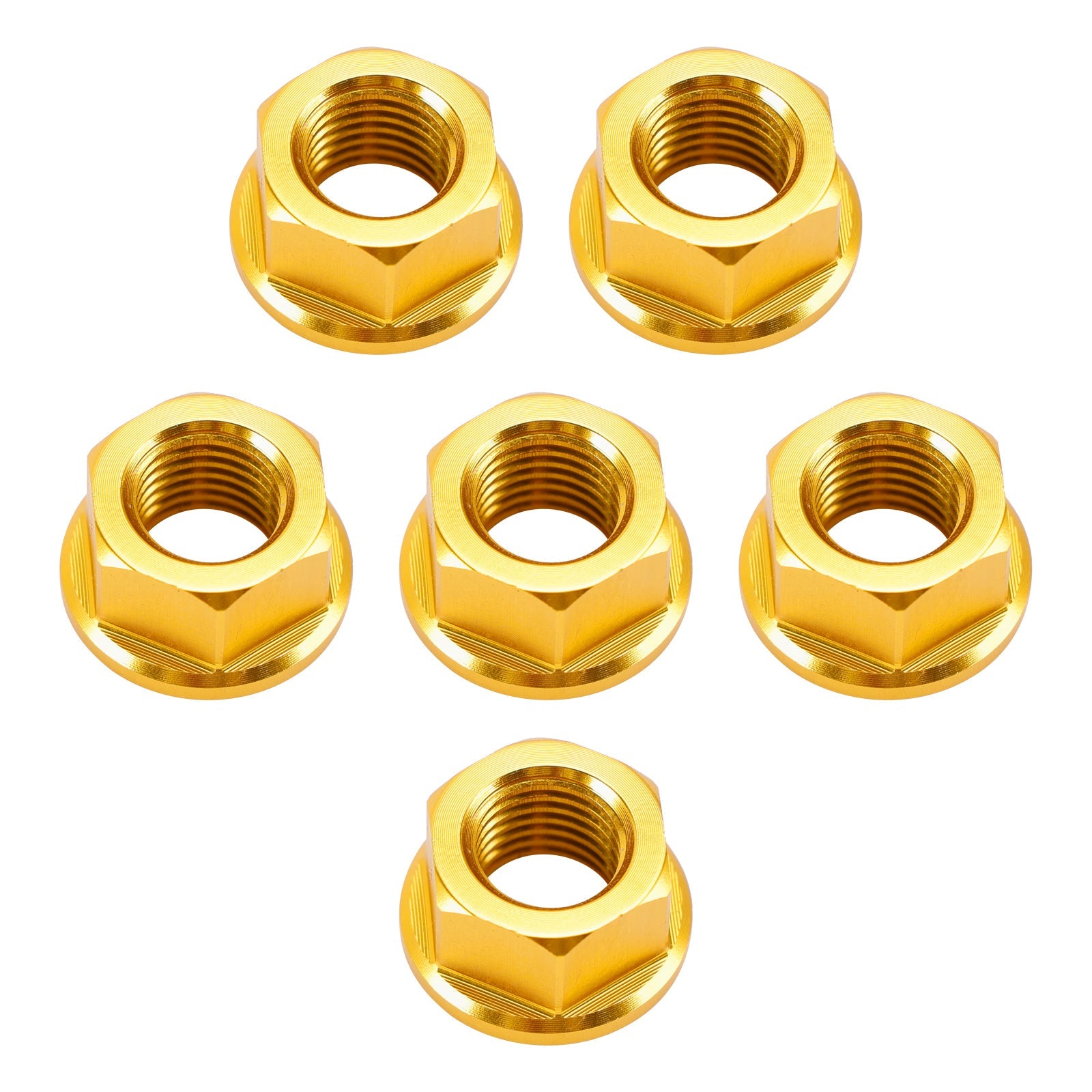 Sprocket Nut Kit M10x1.25 Gold For Aprilia RSV1000 Mille Tuono R SL1000 99-05